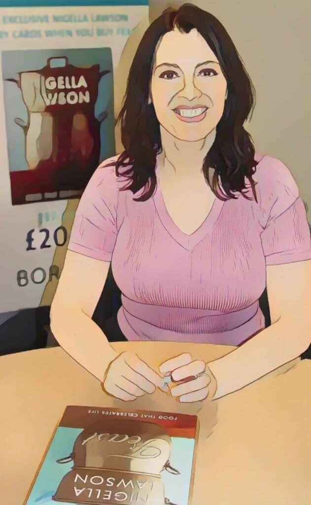 Nigella Lawson illustration